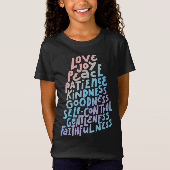 Frucht des Geistes - Bibel des Christlichen Glaube T-Shirt (Vorderseite)