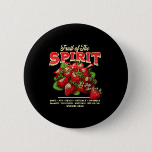 Frucht des Geistes Bibelvers christlich religiös Button