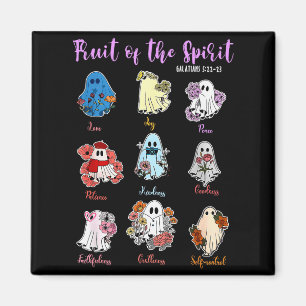 Frucht des Geistes Christlich-religiöses Halloween Magnet