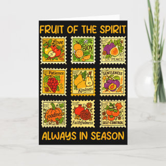 Frucht des Geistes Christlicher Glaube Jesus Gott  Karte