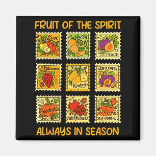 Frucht des Geistes Christlicher Glaube Jesus Gott Magnet