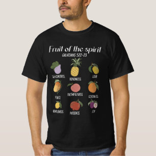 Frucht des Geistes Christlicher Glaube Jesus Gott T-Shirt
