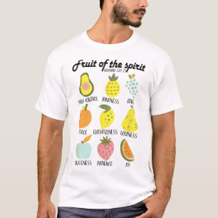 Frucht des Geistes Christlicher Glaube Jesus Gott  T-Shirt