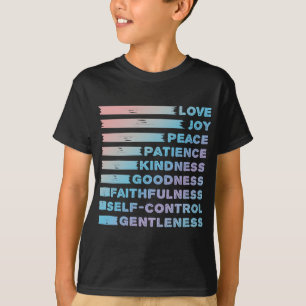 Frucht des Geistes - Christliches Bibelverse - Lie T-Shirt