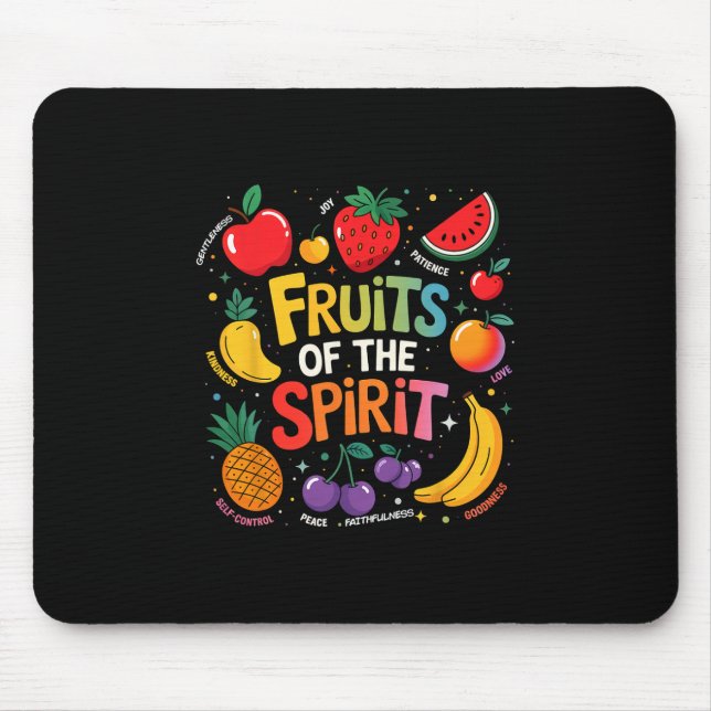 Frucht des Geistes Frucht Bunte Sommerferien Mousepad (Vorne)