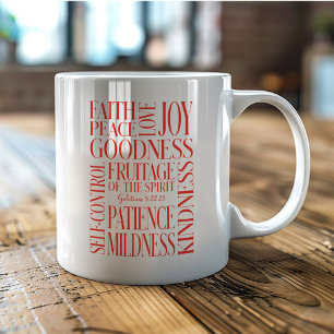Frucht des Geistes Galater 5 Kaffeetasse