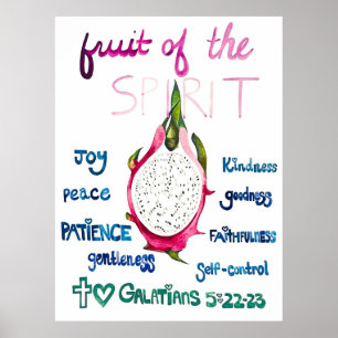 Frucht des Geistes Kunst Frucht des Geistes Poster
