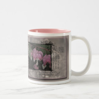 Frucht des Geistes--Liebe Zweifarbige Tasse