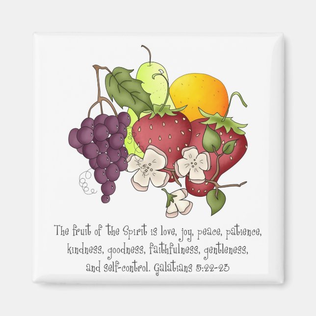 Frucht des Geistes Magnet (Vorne)