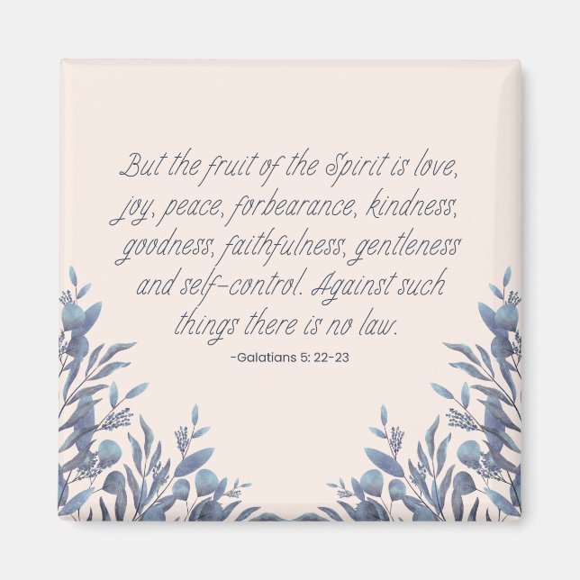 Frucht des Geistes Magnet (Vorne)