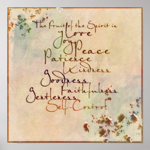 Frucht des Geistes Poster