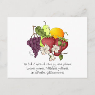 Frucht des Geistes Postkarte