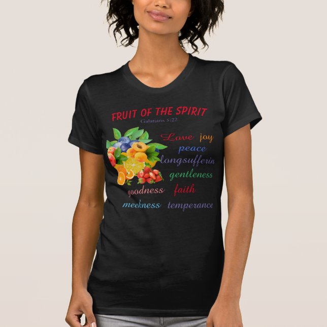 Frucht des Geistes T-Shirt (Vorderseite)