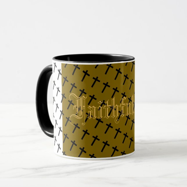Frucht des Geistes Treue Tasse (Vorderseite Links)