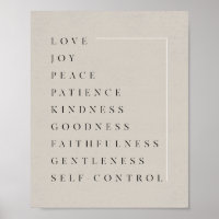 Frucht des Heiligen Geistes - Galaten 5:22-23 Bibe