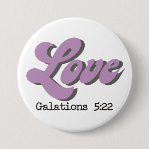 Frucht des Heiligen Geistes ~ Liebe ~ Button