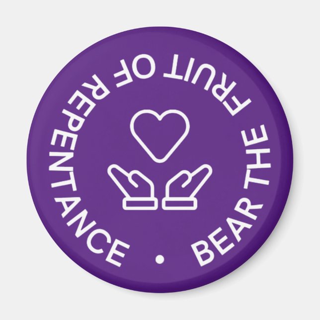 Frucht des Reue Magnet (Vorne)