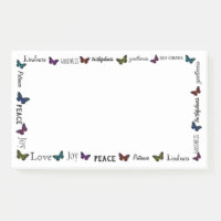 Frucht des Spirit Bible Verse Butterfly