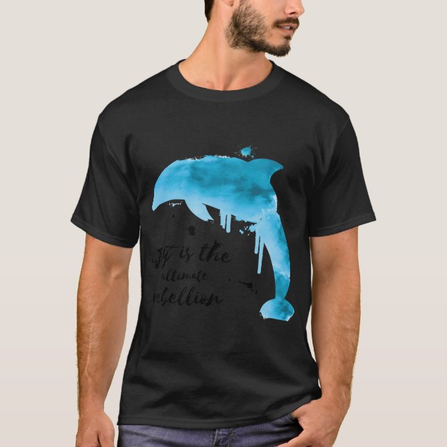 Frucht Herz Abstraktes Kunstwerk. T-Shirt (Vorderseite)