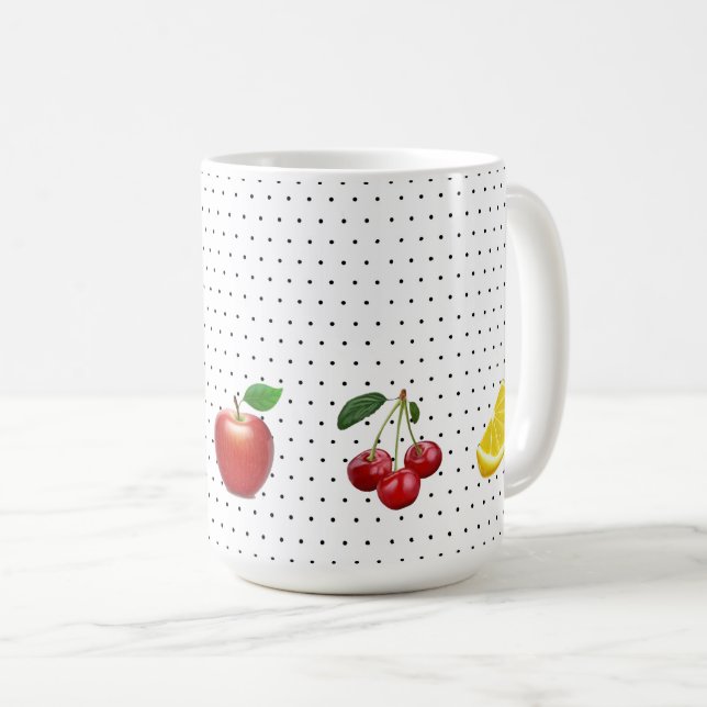 Frucht Kaffeetasse (VorderseiteRechts)