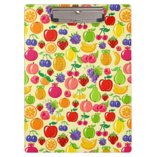 Frucht Klemmbrett