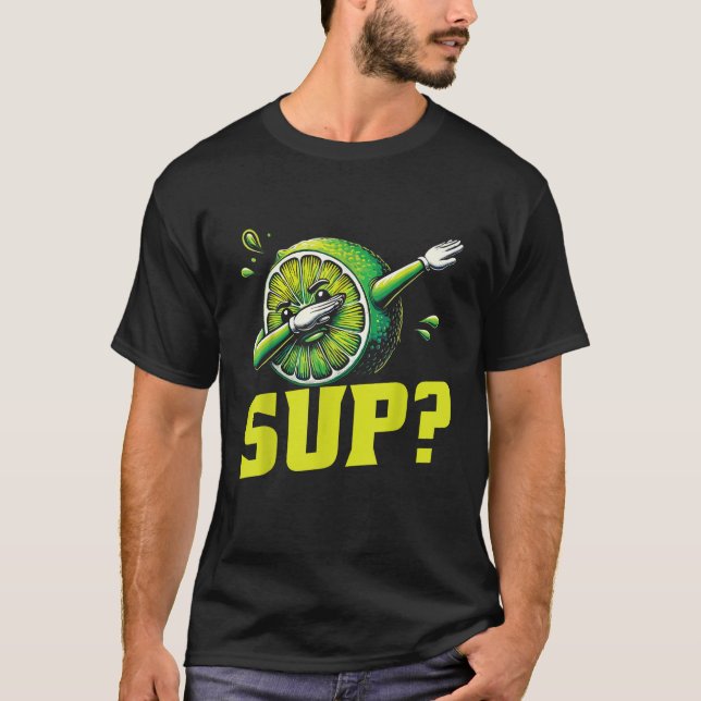 Frucht Limone Dab Dabbing Limon Sup T-Shirt (Vorderseite)