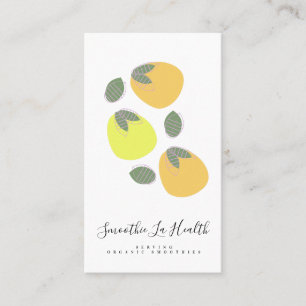 Frucht Mango Juice Bar Visitenkarte