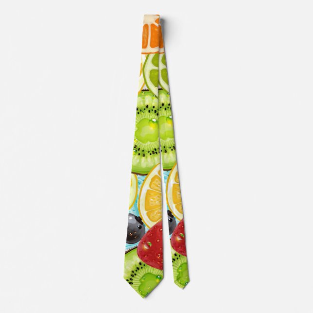 Frucht Mix Party Krawatte (Vorderseite)
