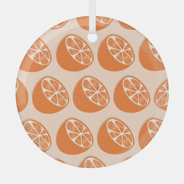 Frucht Nahtloses Muster. Ornament Aus Glas (Vorderseite)