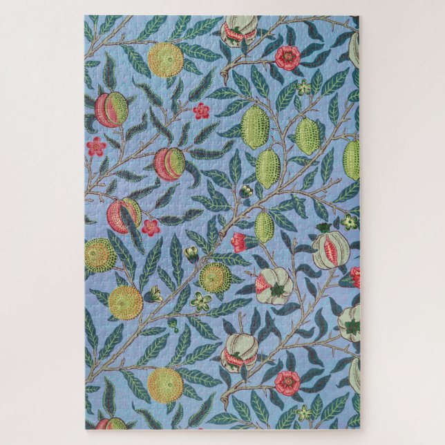 Frucht oder Granatapfel William Morris Puzzle (Vertikal)