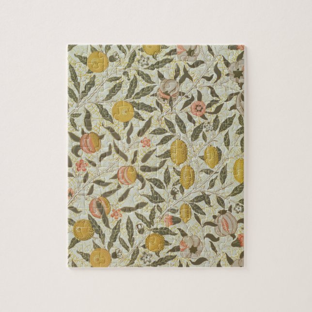 Frucht- oder Granatapfeltapetenentwurf Puzzle (Vertikal)