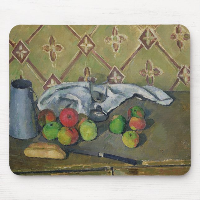 Frucht Pauls Cezanne |, Serviette und Milchkrug, Mousepad (Vorne)