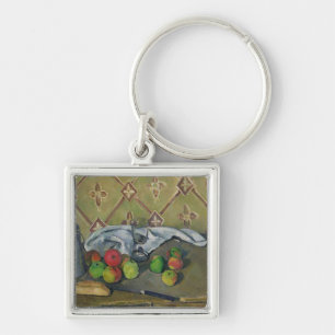 Frucht Pauls Cezanne , Serviette und Milchkrug, Schlüsselanhänger
