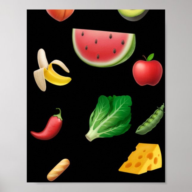 Frucht Poster (Vorne)