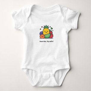 Frucht-Shirt Baby Strampler