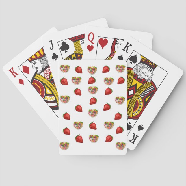 Frucht Spielkarten-Deck Spielkarten (Rückseite)