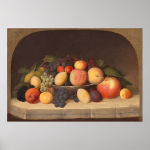 Frucht Still Life, Robert Duncanson Fine Art Poste Poster