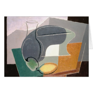 Frucht-Teller und Carafe, 1927