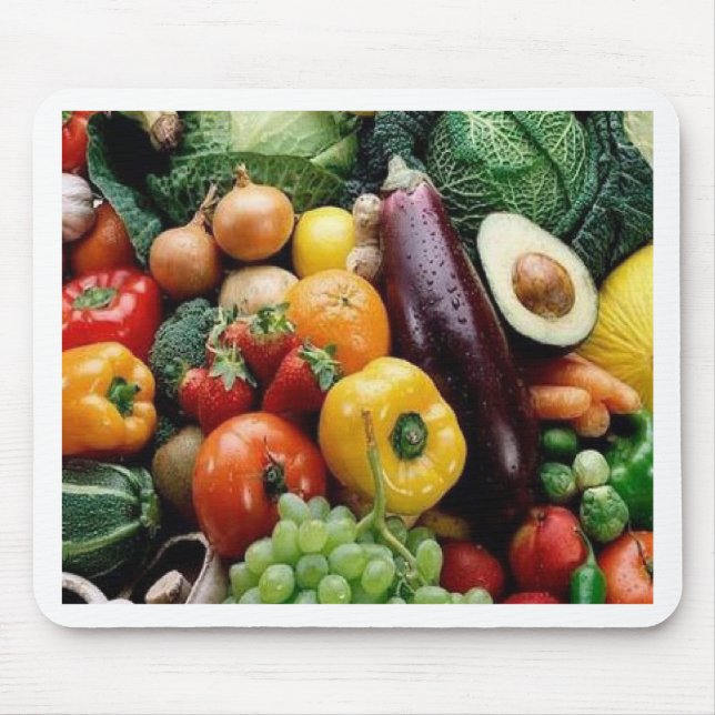 FRUCHT U. GEMÜSE MOUSEPAD (Vorne)
