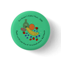 Frucht- und Öl-Rundbutton