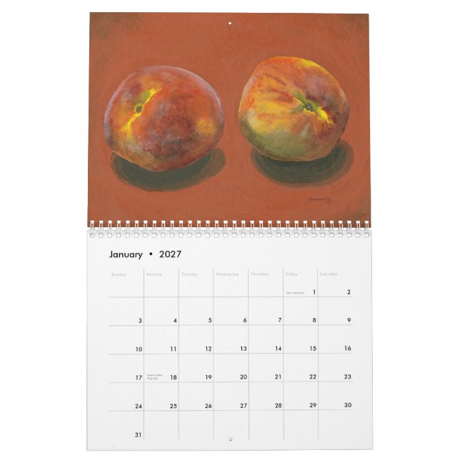 Frucht und Veggies Kalender (Jan 2027)