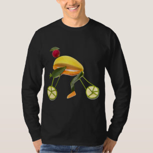 Frucht & Veggie Cyclist Cycling Triathlon Geschenk T-Shirt