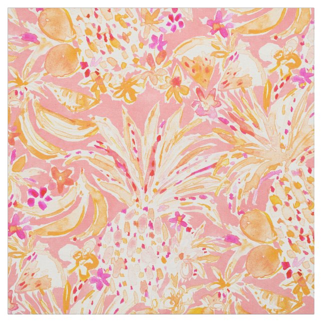 FRUCHT-VERMÖGEN tropische Früchte Stoff (Muster)