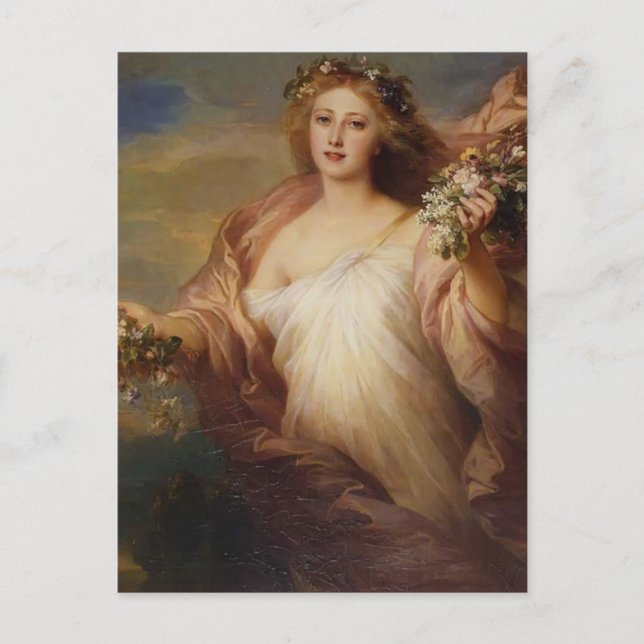 Frucht von Franz Xaver Winterhalter Postkarte (Vorderseite)