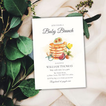 FruchtBaby Brunch Pancake Schnuller Babydusche