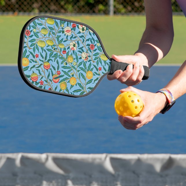 Fruchtbare Elegance: William Morris's Four Fruits Pickleball Schläger (InSitu)
