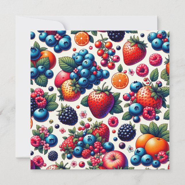 Fruchtbare Harmonie: Eine Symphonie der Fülle der  Einladung (Vorderseite)