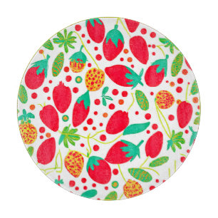 Fruchtbare Palette Vivid Muster Schneidebrett
