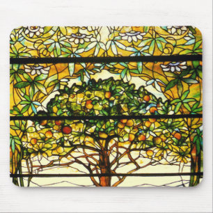 Fruchtbaum von Louis Tiffany Mousepad