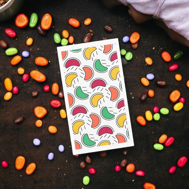 Fruchtbonbons-Muster Serviette (guest towel)